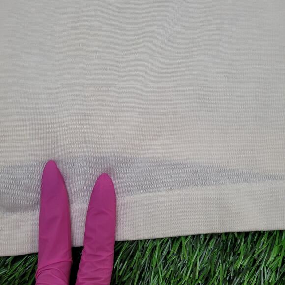 Vintage 80s Champion Collared Shirt Small 17x26 White - Picture 4 of 16